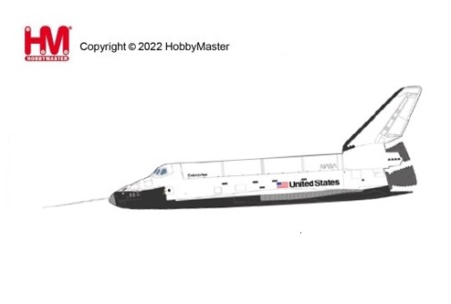 Space Shuttle Enterprise Edwards Air Base 1977 Hobby Master HL1408 scale 1:200 