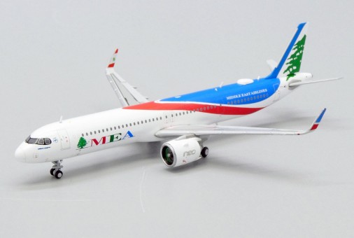 MEA Middle East Airlines Airbus A321neo T7-MEI new livery JC Wings JC4MEA465 scale 1:400