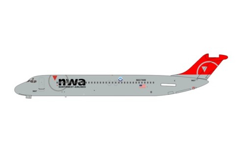 Northwest Douglas DC-9-30 N607RW NWA livery die-cast AeroClassics AC19074 Scale 1:400