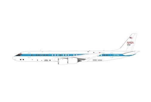 NASA McDonnell Douglas DC-8-72 N717NA With Stand InFlight IF872NASA12 Scale 1:200 