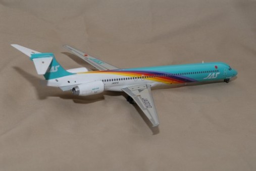 JAS MD-90  "Rainbow Cruising Scheme #4" with JAL Logo