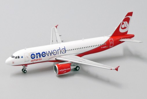 Air Berlin Airbus A320-200 One World Livery D-ABHO  JC Wings LH4BER098 scale 1:400
