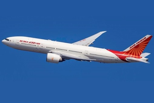 Flaps Down Air India Boeing 777-200LR VT-AEF Die-Cast JC Wings LH4AIC341A Scale 1:400
