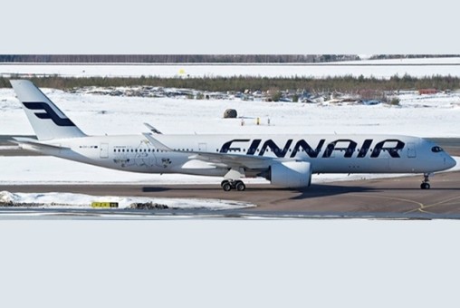 Flaps Down Finnair Airbus A350-900 OH-LWP 100th Anniversary JC Wings JC2FIN0379A Scale 1:200