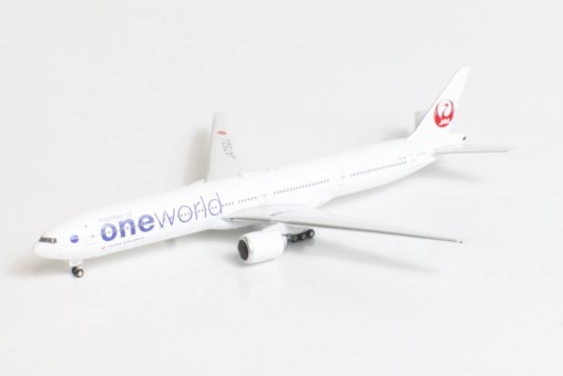 JAL Japan Airlines Boeing 777-300ER JA752J One World Livery Die-Cast Phoenix 04449 Scale 1:400
