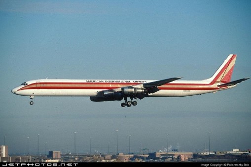 Kalitta Douglas DC-8-61 Reg: N813CK AC411488 AeroClassics 1:400