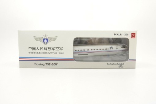 Chinese Air Force PLAAF Boeing 737-800 B-4083 with stand Hogan HG11755G scale 1:200