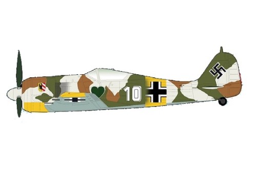 Fw190A-4 Oblt. W. Nowotny CO 1./JG 54 Russia March 1943 Hobby Master HA7427 scale 1:48