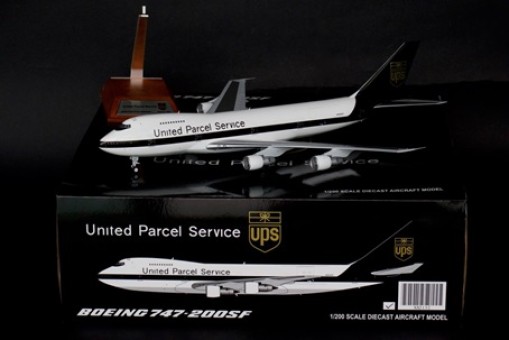 UPS 747-200F Old Livery Reg# N523UP JC Wings JC2UPS132 scale 1:200