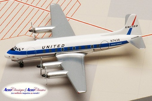 United Airlines Viscount 700 N7436