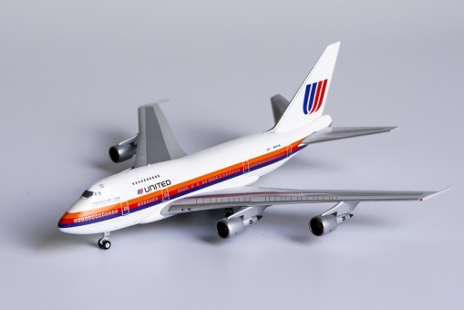 United Airlines Saul Bass Boeing 747SP N147UA "Friendship One" die-cast NG Model 07015 scale 1:400