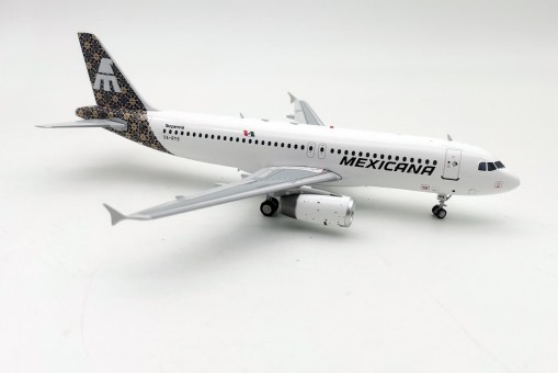 Mexicana Airbus A320 XA-RYS 'Tecpancia' With Stand InFlight IF320MX0323 Scale 1:200