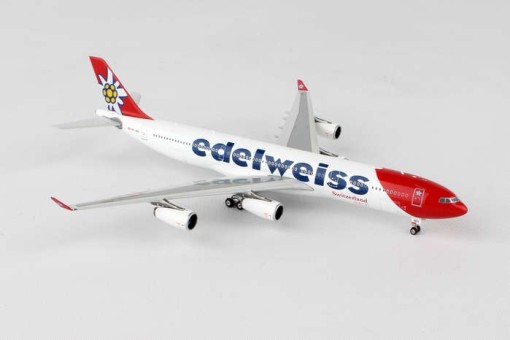Edelweiss Airbus A340-300 Reg# HB-JMG Phoenix 11325 Diecast  Scale 1:400
