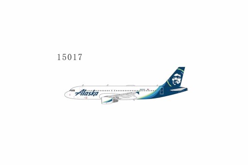 Alaska Airlines Airbus A320-200 N642VA 15017 NG Models Scale 1:400