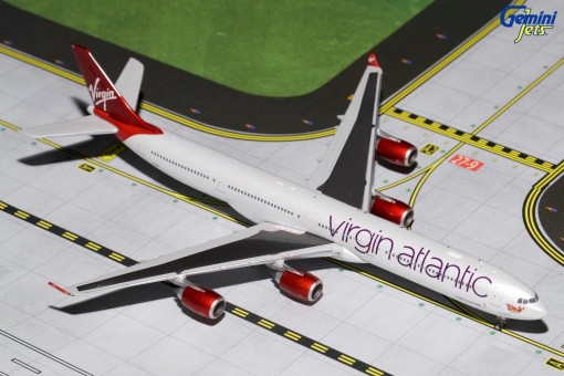 Virgin Atlantic New Livery A340-600 Reg# G-VEIL Gemini Jets GVIR1634 Scale 1:400 