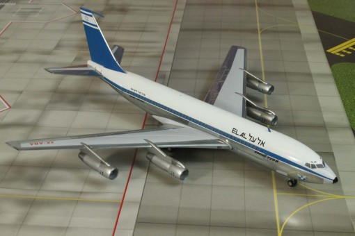 EL AL Boeing 720B Reg# 4X-ABA (Early 1970s scheme) Western Model Scale 1:200 