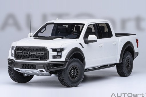 Ford F-150 Raptor Supercrew 2019 Oxford White 72946 AUTOart 1:18