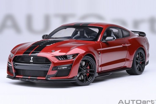 Ford Mustang Shelby GT500 Rapid Red 73098 AUTOart 1:18