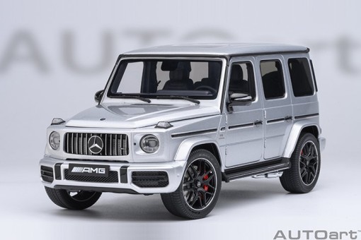 Mercedes-AMG G63 2019 Iridium Silver Metallic AU76358 AUTOart 1:18