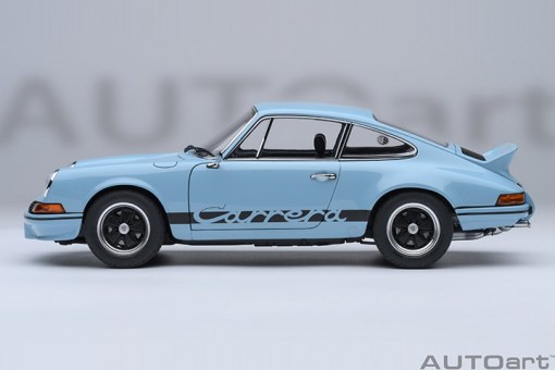 PORSCHE 911 CARRERA 2.7 RS (GULF BLUE/BLACK STRIPES) AU78032 AUTOart 1:18