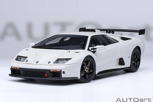 Lamborghini Diablo GT-R Impact White 79136 AUTOart 1:18