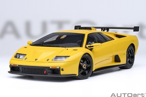Lamborghini Diablo GT-R Superfly Yellow 79138 AUTOart 1:18
