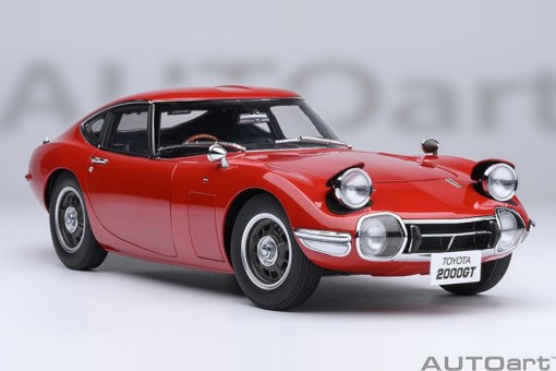 Toyota 2000 GT 1967 Red 79547 AUTOart die-cast scale model 1:18Toyota 2000 GT 1967 Red 79547 AUTOart die-cast scale model 1:18