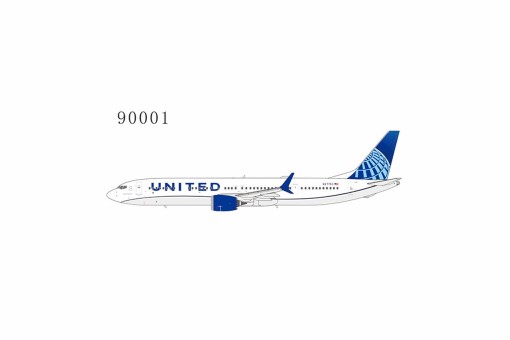 United Airlines 737 MAX 10 N27753 90001 NG Models Scale 1:400