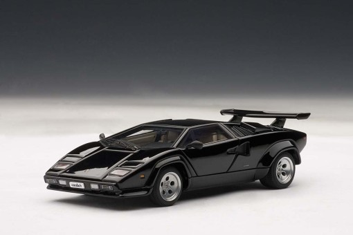 Lamborghini Countach 5000 S, Black, with openings