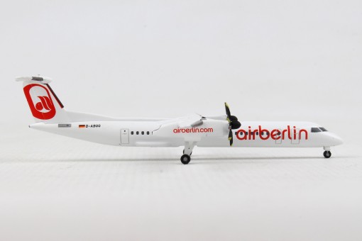 Air Berlin Bombardier Q400 D-ABQQ "Albino" livery Herpa 531689 scale 1:500