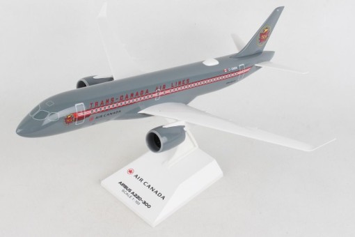 Air Canada Retro TCA Airbus A220-300 (CS300) C-GNBN Skymarks SKR1083 scale 1:100