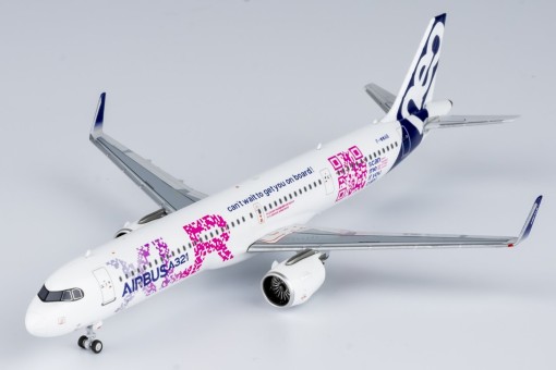 Airbus House A321XLR F-WWAB QR Code Livery NG Models 13090 Scale 1