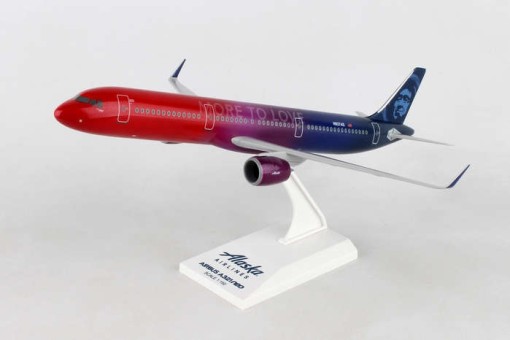 Alaska Airbus A321neo More to Love N927AS Skymarks SKR977 scale 1:150 