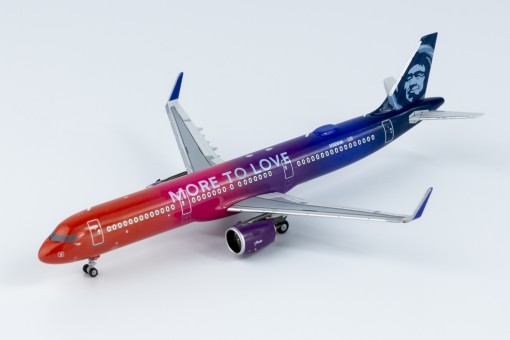 Alaska More To Love  Airbus A321neo N926VA Virgin Merger Special Livery Die-Cast NG Models 13036 Scale 1400