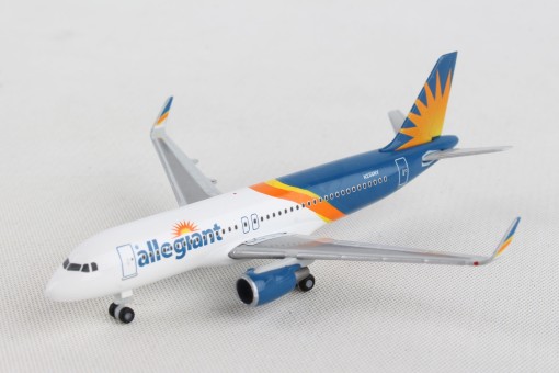 Allegiant Airbus A320 N256NV Herpa Wings die cast 533140 scale 1