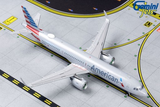 American Airlines Airbus A321neo N400AN Gemini GJAAL1850 scale 1:400