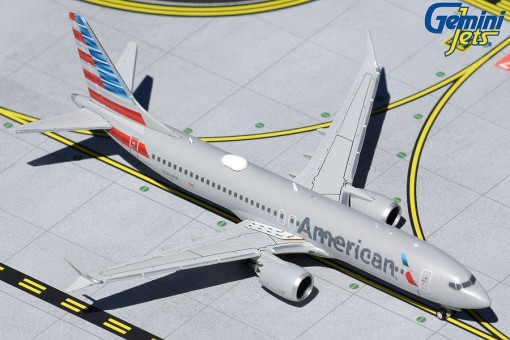 American Airlines Boeing 737 MAX 8 N324RN Gemini Jets GJAAL1863 scale 1:400