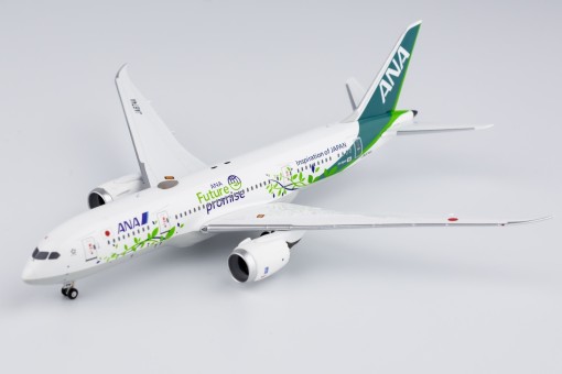 ANA All Nippon Boeing 787-8 Dreamliner JA874A Future Promise Green NG  Models 59007 Scale 1:400