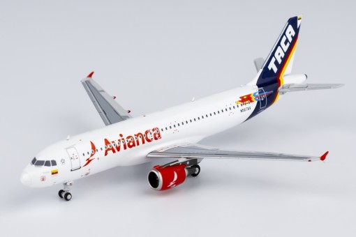 Avianca 'Taca' Heritage Retro Livery Airbus A320-200 N567AV NG Models 15027 Scale 1:400
