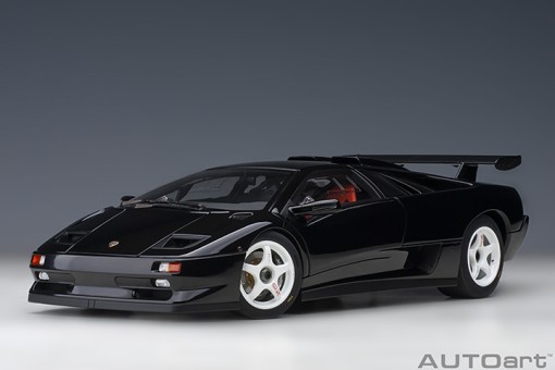 Black Lamborghini Diablo SV-R 'Deep Black' Die-Cast AUTOart 79146 Scale 1:18 