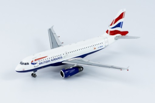 British Airways Airbus A319-100 G-DBCK Union Jack Livery NG Models 49006 Scale 1:400