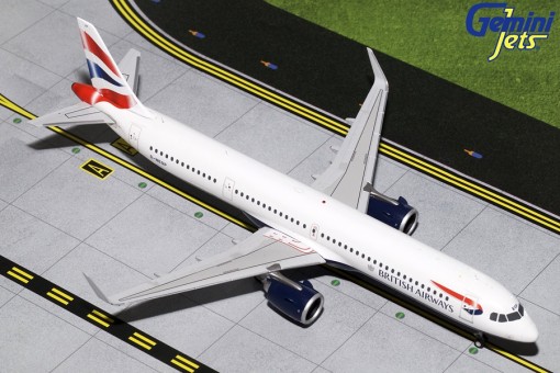 British Airways Airbus A321neo G-NEOP Gemini 200 G2BAW802 scale 1:200