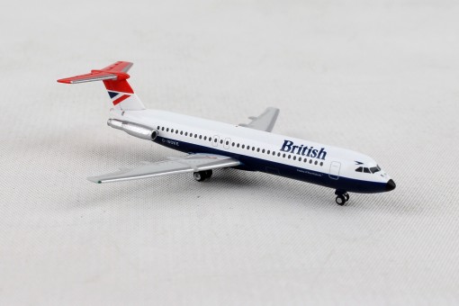 British Airways BAC 1-11-500 G-BGKE Negus livery  Herpa 531733 scale 1:500
