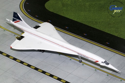 British Airways Concorde Landor Livery G-BOAA Gemini G2BAW744 scale 1:200