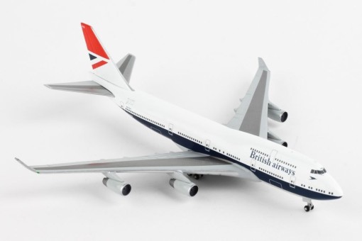 British Airways Negus Retro 747-400 G-CIVB 100 Years Herpa 533508 scale 1:500