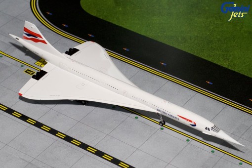 British Airways  Concorde Final Livery Reg#G-BOAC G2BAW599 GeminiJets Scale 1:200