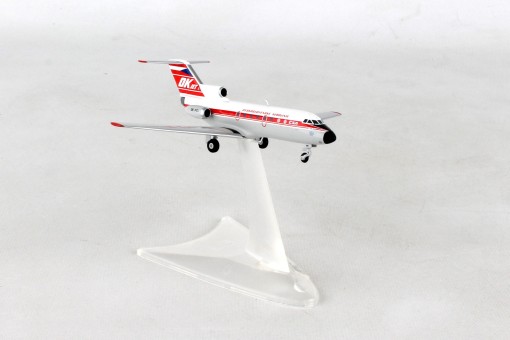 CSA Ceskoslovenske Yakolev Yak-40 OK-FEI Die-Cast Metallic by Herpa 559348 scale 1:200