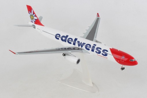 Edelweiss Airbus A330-300 HB-JHQ switzerland Herpa 558129-001 scale 1:200