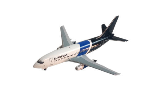 European Boeing 737-200 G-CEAE AeroClassics AC411132 Scale 1:400