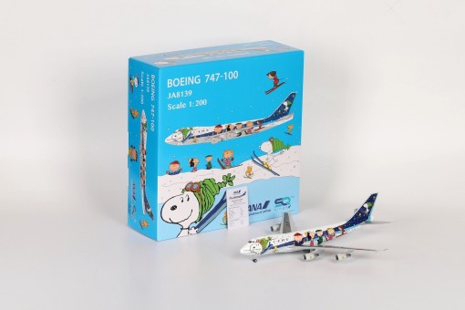 All Nippon Airways Boeing B747-100SR Snoopy Reg: JA8139 L2019 SQ Wings 1:200